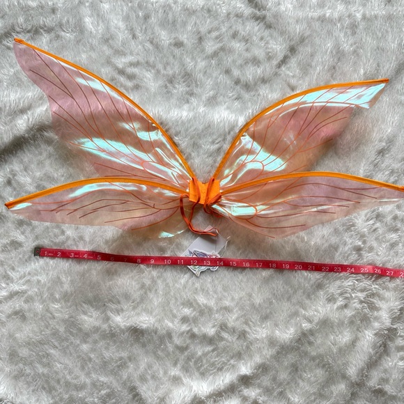 NWOT The Lumi Shop Small Rave Festival Orange Meadow Nymph Outfit - Picture 14 of 14